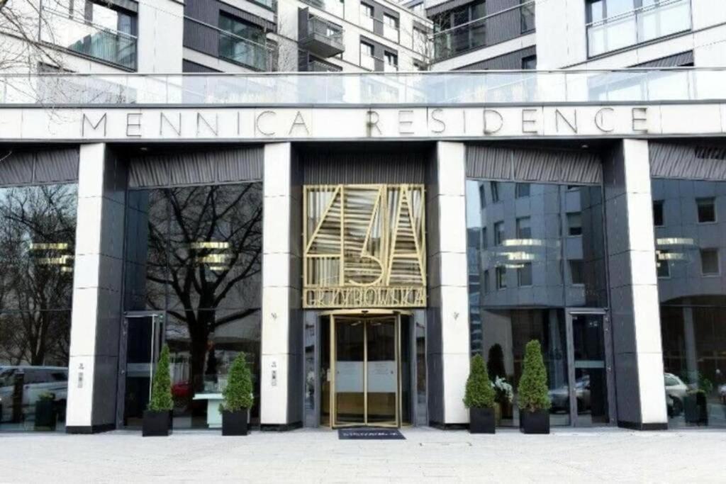 Chic & Luxury Apartment By Mennica Residence Varsóvia Exterior foto